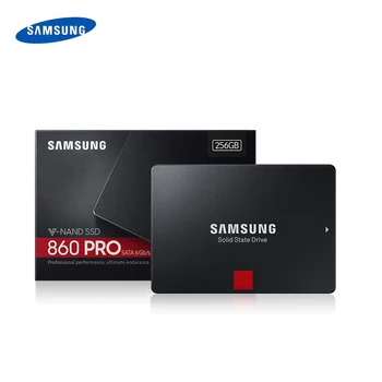 SAMSUNG 860 PRO SSD 256 GB 512 GB 1 TB Vidinio Kietojo Disko SATAIII SATA3 2.5 colių Nešiojamojo KOMPIUTERIO HDD MLC SSD