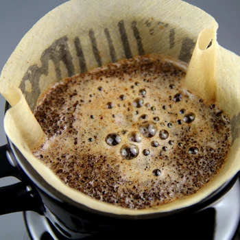 100vnt/Maišas Originalus Espresso Kavos Filtras Krepšelį Vertus Lašelinę Popieriaus Kavinė Arbatos Maišelį, Kiaurasamtis Infuser Kavos Įrankiai
