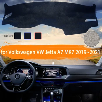 Volkswagen VW Jetta 7 A7 MK7 2019 2020 2021 Automobilio prietaisų Skydelio Dangtelį Dashmat Vengti Saulės šviesos Atspalvis Kilimų Automobilių Reikmenys