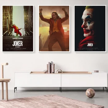 2020 naujausią filmą klounas Drobės Plakatas Klounas Sienos Meno Nuotrauka HD movie print plakatas namų puošybai frameless Cuadros