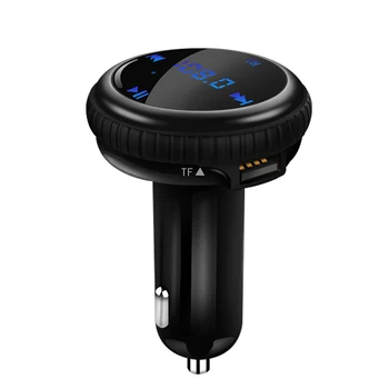 FM Siųstuvas Bluetooth Moduliatorius Rankų įrangos Automobilinio Rinkinio su Automobilių GPS Stebėjimo Vieta Automobilio MP3 Garso Grotuvas, USB Kroviklis LED