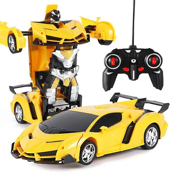 2021 Naujas Rc Automobilis Transformacijos 2 1Driving Sportinių Automobilių Kietas Deformacijos Robotai Modelių Nuotolinio valdymo Žaislas, Dovanos Berniukams