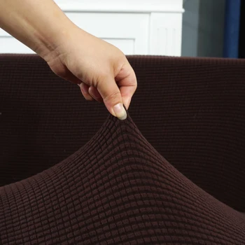 Viskas įskaičiuota universalus elastingas sofa padengti kieta spalva keturis sezonus ne slydimo odos sofos rinkinys universalus pilka žalia mėlyna
