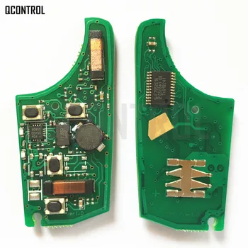 QCONTROL Smart Nuotolinio valdymo Raktas tinka Chevrolet 2/3/4 Mygtukai 433MHz ID46 Chip Keyless-go Komfortą prieigos