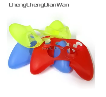 ChengChengDianWan Silikono Atveju Padengti Odos Minkštas už Xbox360 Xbox 360 Controller [14 spalvų] 10vnt/daug