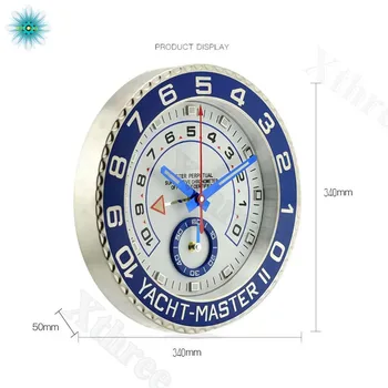 Prabanga Metalo Laikrodis Sieninis Laikrodis Meno Laikrodžių Formos Sieninis Laikrodis su Tylus Mechanizmas Geriausių Dovanų