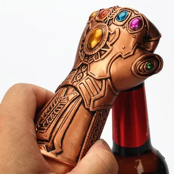 Romanas Thanos Kumščiu Butelio Atidarytuvas Vyno Atidarytuvai Virtuvės Įrankiai Mini Baras Prekių Vyrų Dovanų Šalies Naudai DEC460