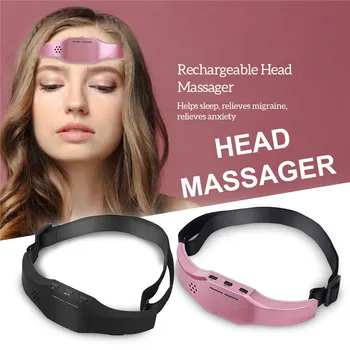 EMS Galvos Massager Smegenų Poilsiui Elektros Impulsų Pagerinti Miego Sveikatos Įtempių Massager Kaktos Massager Stimuliatorius