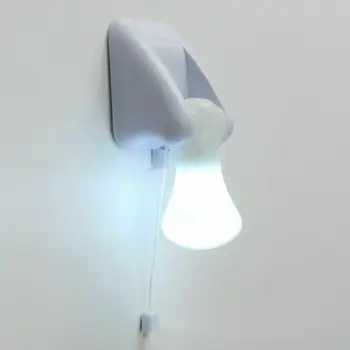 LED Traukti Eilutę Laido Naktį Lemputės Sienos Klijuoti Iki Baltos Nešiojamas, Patogus Miegamasis Vonios Spintelė Spinta Lempos Baterija