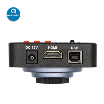 Full HD 38MP HDMI Skaitmeninio Mikroskopo Vaizdo Kamera, HDMI, USB vienu metu Produkcija didinamasis stiklas TF Saugojimo Chip PCB Litavimas, Remontas