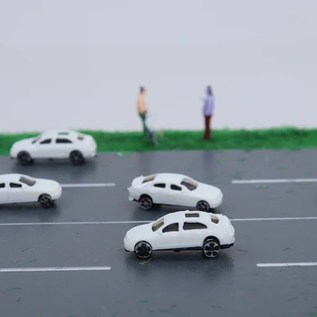 100vnt Žaislai Automobilio Modelį Diorama Stimultion Transporto priemonės 1:200 Diecast Smėlio Lentelė Architektūros Pastatas Rinkiniai Traukinio Scena Medžiagų Dovanos