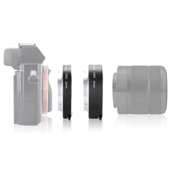 Neewer Metalo Automatinis Fokusavimas AF Macro Extension Tube Nustatyti 10 mm,16mm Sony NEX E-Mount Kamera, Tokių kaip a7 a9 a7II a7III a7RIII a7RII
