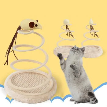 Naminių Kačių Interaktyvus Žaislas Elastiniai Pliušinis False Pelės Žuvų Žaislai Mielas Pet Žaisti Žaislai Katėms Kitten