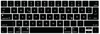 Clavier prancūzų danų vokiečių, hebrajų, arabų Klaviatūra Odą Silikono Klaviatūra Dangtelis Naujas Macbook Pro 13 15 su Jutiklinis Baras