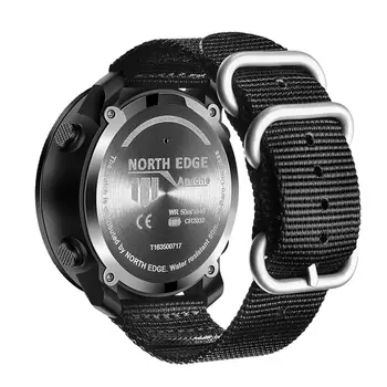 Šiaurės Krašto APACHE Sporto Smartwatch vandeniui 50m Plaukimo Aukštimatis, Barometras, Kompasas Laipiojimo Karinės Smart Žiūrėti