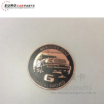 Nerūdijančio Plieno G Klasės G500 G550 G350 G63 G65 35th Anniversary emblemų automobilių reikmenys