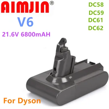 Dyson Dc62 Baterija 4.0/6.8/9.8 Ah 21.6 V Li-ion Baterija Dyson V6 DC58 DC59 DC61/62/74 SV07 SV03 SV09 Dulkių siurblys Baterija