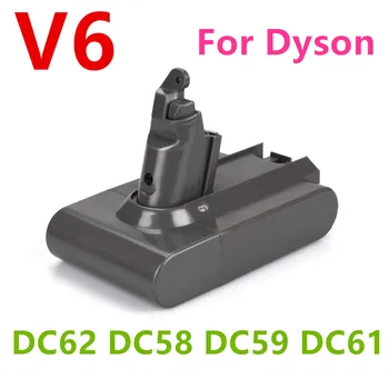 Dyson Dc62 Baterija 4.0/6.8/9.8 Ah 21.6 V Li-ion Baterija Dyson V6 DC58 DC59 DC61/62/74 SV07 SV03 SV09 Dulkių siurblys Baterija