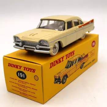 DeAgostini 1/43 Dinky toys 191 Dodge Royal Seden Diecast Modeliai Limited Edition Kolekcija