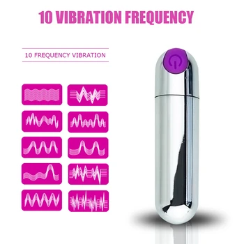 USB Įkraunamas Vibratorius 10 Greitį, Vandeniui atsparus G-taško Klitorio Stimuliatorius Analinis Dildo Vibratorius Suaugusiųjų Sekso Žaislai Moteris Poroms
