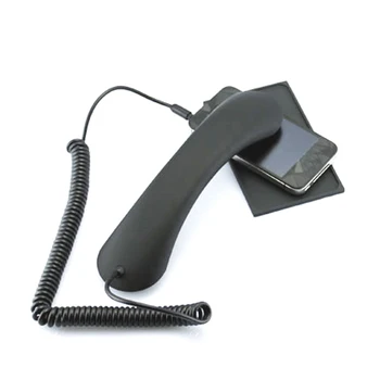 Naujas Nešiojamas Telefono Imtuvai Ragelio Ausinės Retro Telefonai Imtuvas 3.5 mm Sąsaja mobiliųjų telefonų