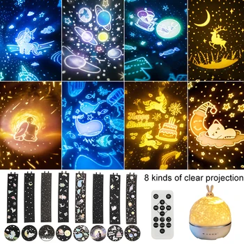 Muzikos Projektorius Naktį Šviesos Mokamas Visatos Žvaigždėtas Dangus Pasukti LED Lempos, Bluetooth Nuotolinio Mirksi Star Vaikai Dovanų Dropshipping