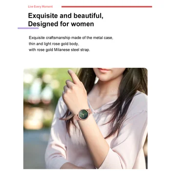 Smart Žiūrėti 2020 DT66 Smartwatch Atsparus Vandeniui IP67 WhatsApp Instagram Pranešimai Kraujo Pressue Oxgen Sveikatos Moterų Watche