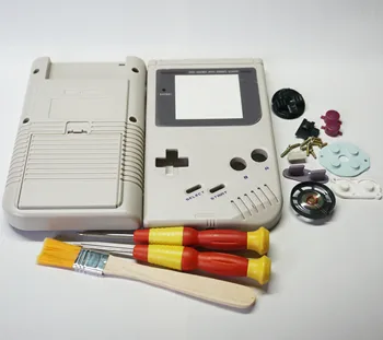 Ganer Pilka Game Boy Klasikinis Žaidimas Pakeitimo Atveju Plastiko Korpuso Dangtelis Nintend GB Konsolės būsto GB Atveju Garsiakalbis