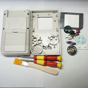 Ganer Pilka Game Boy Klasikinis Žaidimas Pakeitimo Atveju Plastiko Korpuso Dangtelis Nintend GB Konsolės būsto GB Atveju Garsiakalbis