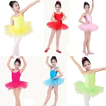Vaikai Diržas Baleto Suknelė Mergaičių Šokio Purus Svajonė Šokio Kostiumai Naudotis Drabužius Maža Princesė Purus Dancewear