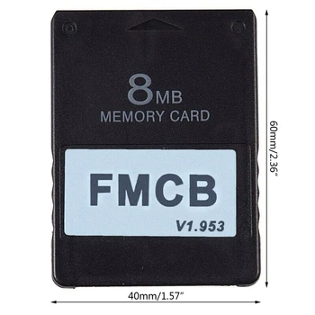 FMCB v1.953 Kortelės Atminties Kortelė PS2 Playstation 2 Free McBoot Kortelė 8 16 32 64MB