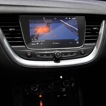 Automobilių Optikos prietaisų Skydelyje GPS Navigacijos Ekrano Stiklo Apsauginė Plėvelė Lipdukas Opel Grandland X 2017-2020 Kontrolės LCD Ekranas