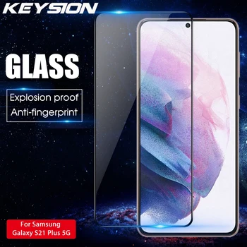 KEYSION Grūdintas Stiklas Samsung Galaxy S21 Ultra 5G S21+ Plius Screen Protector, Telefono Full HD Stiklo Plėvelė Galaxy A52 A72 5G