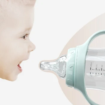 2021 Kūdikių buteliukų Geriamojo Taurės Šėrimo Butelis Platus-Kalibras Daugiafunkcinis Geriamojo Pieno, Geriamojo Vandens Dvejopo naudojimo Butelį BPA Free