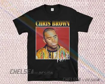 Naujas Įkvėpė Marškinėliai Chris Brown Šlovės Derliaus Merch Hip-Hop Retas 31Us1