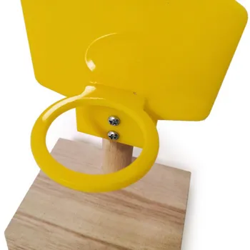 Papūga Paukštis Narve Žaislas Žaidimo Mini Krepšinio stovas krepšelį paukščių fotografavimo Žaislas Budgie Macaw Žaisti sporto Salė Žaislai žvalgybos mokymo