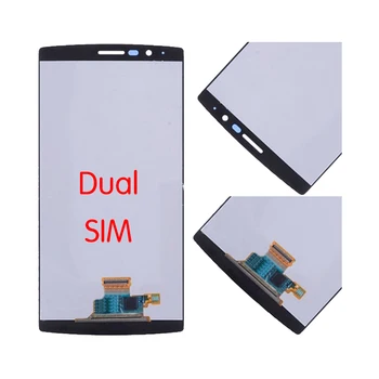 ORIGINALĄ LG G4 LCD Jutiklinis Ekranas skaitmeninis keitiklis Asamblėjos LG G4 Ekranas +Rėmas Pakeitimo H815 H815TR H815P H812 LS991 US991