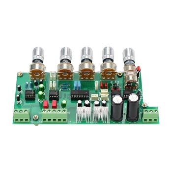 GHXAMP 2.1 žemų dažnių garsiakalbis Preamplifier NE5532 Preamp Tonas Kontrolės Valdybos 3 kanalo TL072 Aukštų Bass reguliavimas