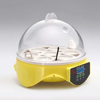 Mini 7 Kiaušinių Automatinis Inkubatorius Paukščių Inkubatorių Brooder Skaitmeninis Temperatūros Perykla Kiaušinių Inkubatorius Vištienos Antis Paukštis