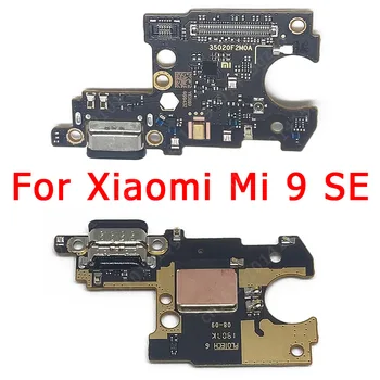 Originalus Mokestis Valdybos Xiaomi Mi 9 SE USB Kištukas, PCB Doko Jungtis, Flex Kabelis Atsarginės Dalys Įkrovimo lizdas Mi 9 Mi9 SE