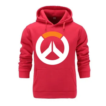 Nemokamas pristatymas Overwatch Logotipas Žaidimas Marškinėliai Suaugusiems vyriški Laisvalaikio hoodies Viršūnes Įgulos Kaklo hoodies medvilnės atspausdinti hoodies