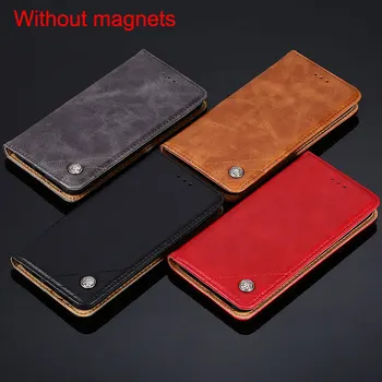Atveju Xiaomi Redmi 5 Plius Prabangus Odinis Flip cover Stovėti Kortelės Lizdas Be magnetai Xiaomi Redmi 5 Plus atveju funda