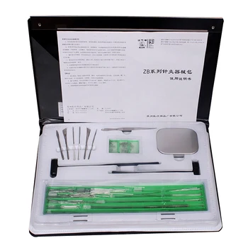 Huatuo akupunktūra priemonė nustatyti ZB-1 odą adata odos adata ne vienkartiniai adatų 0.25/0.30/0.35 mm