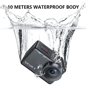 Vandeniui atsparus Veiksmo Kameros SJCAM SJ10 Pro Gyro EIS Supersmooth 4K 60FPS WiFi Nuotolinio 1300mAh Baterija Ambarella H22 Chip 10m Kūno DV