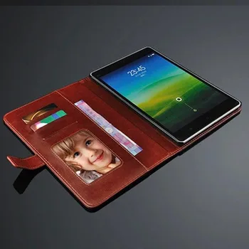 Tabletę Atveju Xiaomi MiPad 1 Atvejis natūralios Odos Geriausios Kokybės Xiao mi mi Trinkelėmis 1 Dangtis + Dovana Touchscreen Pen , SZEGYCHX