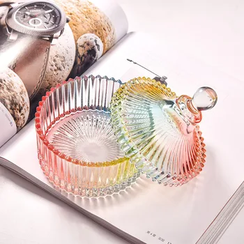 Derliaus Spalva Crystal Saldainiai Bako Skaidraus Stiklo Arbatos Stiklainius Praktinių Užkąsti Šviežia Skardinės Virtuvės Dekoracijos