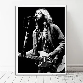Kurt Cobain Roko Muzikos grupės Muzikos Dainininkė Star Sienos Paveikslų, Plakatų ir grafikos Paveikslai Tapyba už Kambarį, Namų Dekoro