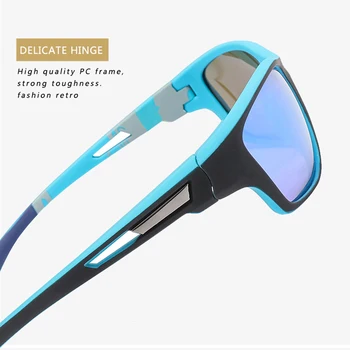 LongKeeper Poliarizuoti Akiniai nuo saulės Vyrų Vairavimo Atspalvių Mados Lauko Sporto, Saulės Akiniai Vyrų Juoda Žvejybos Akiniai Oculos Gafas