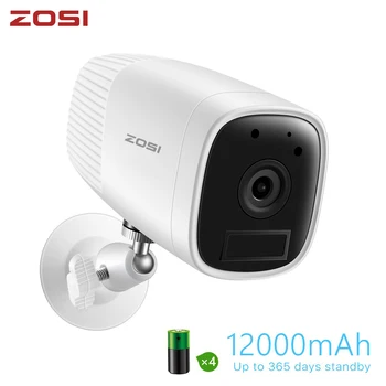 ZOSI 1080P Saugumo IP Wifi Vaizdo Led Cam Domofonas VAIZDO Kamera, Įkraunama Baterija su Detektorius, Jutiklis USB Kištukas į Duris