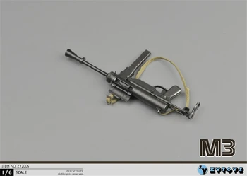 1:6 Masto M3 automatas antrojo pasaulinio KARO Ginklas, Plastikiniai Modelis Žaislai Tinkami 12